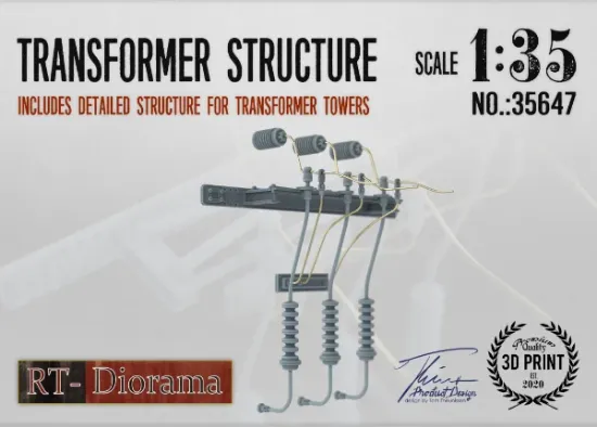 Picture of 1/35 Transformer Structure - RT Diorama 35647