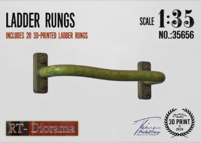 Picture of 1/35 Ladder Rungs - RT Diorama 35656