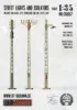 Picture of 1/35 Street Lights and Isolators Set - RT Diorama 35657
