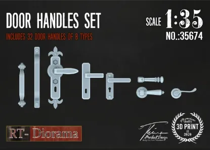Picture of 1/35 Door Handles Set - RT Diorama 35674