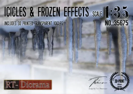 Picture of 1/35 Icicles & frozen effects - RT Diorama 35675