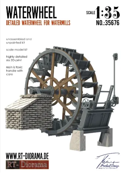 Picture of 1/35 Waterwheel - RT Diorama 35676