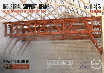 Picture of 1/35 Industrial Support Beams - RT Diorama 35680
