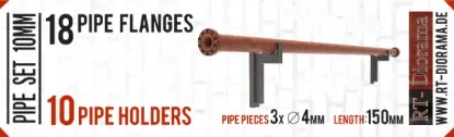 Picture of 1/35 Pipe Set 4mm - RT Diorama 35684