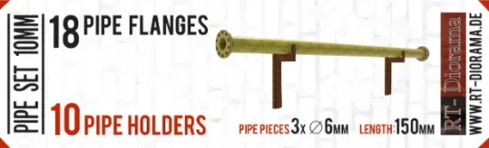 Picture of 1/35 Pipe Set 6mm - RT Diorama 35685