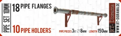 Picture of 1/35 Pipe Set 8mm - RT Diorama 35686
