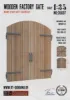 Picture of 1/35 Wooden Factory Gate - RT Diorama 35697