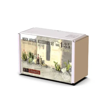 Picture of 1/35 North African Accessories Set - RT Diorama 35711