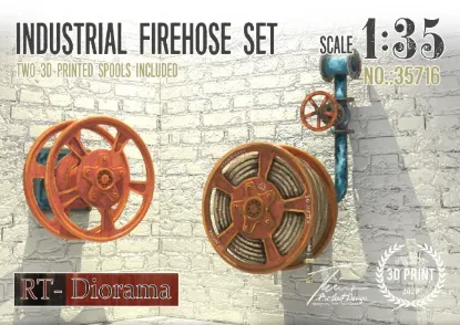Picture of 1/35 Industrial Firehose Set - RT Diorama 35716