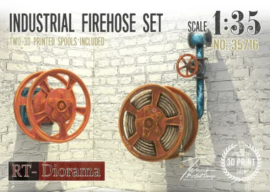 Picture of 1/35 Industrial Firehose Set - RT Diorama 35716