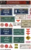 Picture of 1/35 Printed Accesories: "Afghanian rodad Signs" No.2 - RT Diorama 35731