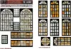 Picture of 1/35 Printed Accesories: Factory glass windows "The Factory" - RT Diorama 35754
