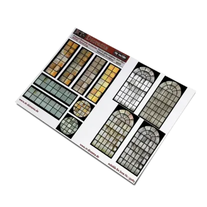 Picture of 1/35 Printed Accesories: Factory glass windows Factory II - RT Diorama 35756