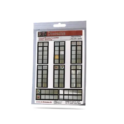 Picture of 1/35 Printed Accesories: Glass windows for 35018 - RT Diorama 35765