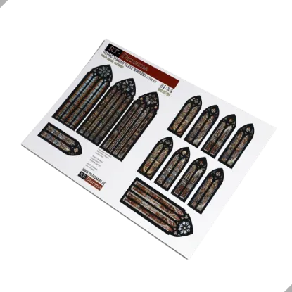 Picture of 1/35 Gothic Stained Glass Windows [Type 03] - RT Diorama 35769