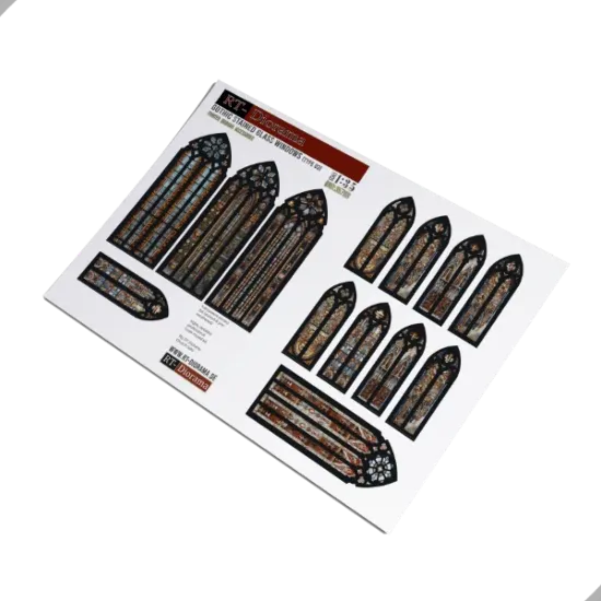 Picture of 1/35 Gothic Stained Glass Windows [Type 03] - RT Diorama 35769