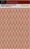 Picture of 1/35 Printed Accesories: Wallpaper Nr.20 Red Ornamental Vine Pattern - RT Diorama 35864