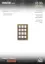 Picture of 1/35 Lasercut: Sprossenfenster Nr.6 (3er Set) - RT Diorama 35909