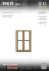 Picture of 1/35 Lasercut: Sprossenfenster Nr.11 (3er Set) - RT Diorama 35922