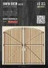 Picture of 1/35 Doppeltor 60x111 (Scheunentor) - RT Diorama 35937
