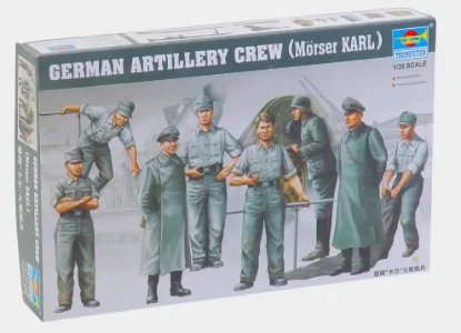 Picture of 1/35 German Artill. Crew Mörser Karl ( 8 Figuren) - TRUMPETER 00409
