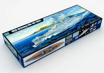 Picture of 1/200 USS Arizona BB-39  (one time production) - TRUMPETER 03701