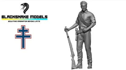 Picture of 1/35 FRENCH PARTISAN 35-FFI-02 - BlackSnake 35-FFI-02