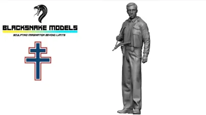 Picture of 1/35 FRENCH PARTISAN 35-FFI-04 - BlackSnake 35-FFI-04