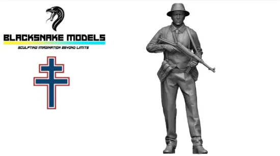 Picture of 1/35 FRENCH PARTISAN 35-FFI-05 - BlackSnake 35-FFI-05