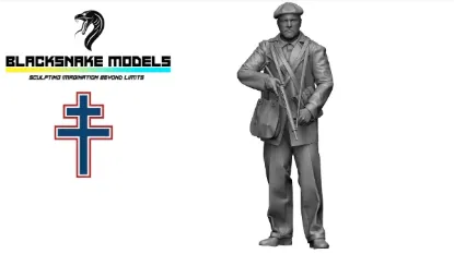 Picture of 1/35 FRENCH PARTISAN 35-FFI-06 - BlackSnake 35-FFI-06