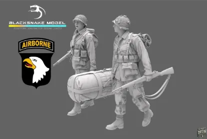 Picture of 1/35 AIRBORNE WW2 35-ST-10/11 - BlackSnake 35-ST-10/11