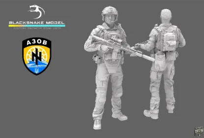 Picture of 1/35 UKRAINE AZOV 35-UKS-01 - BlackSnake 35-UKS-01