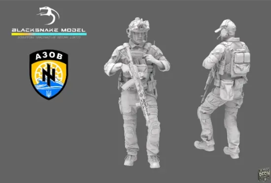 Picture of 1/35 UKRAINE AZOV 35-UKS-03 - BlackSnake 35-UKS-03