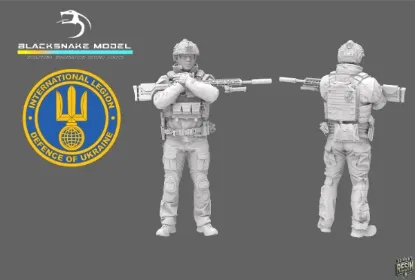 Picture of 1/35 UKRAINE AZOV 35-UKS-04 - BlackSnake 35-UKS-04