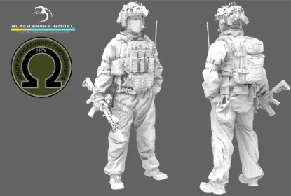 Picture of 1/35 UKRAINE AZOV 35-UKS-13 - BlackSnake 35-UKS-13