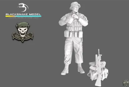 Picture of 1/35 USA VIETNAM 35-SOG-10 - BlackSnake 35-SOG-10 - SOG_10
