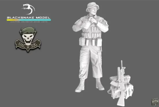 Picture of 1/35 USA VIETNAM 35-SOG-10 - BlackSnake 35-SOG-10 - SOG_10