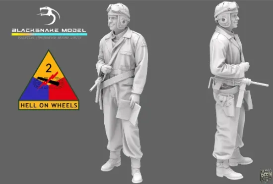 Picture of 1/35 USA WW2 35-CREW-03 - BlackSnake 35-CREW-03