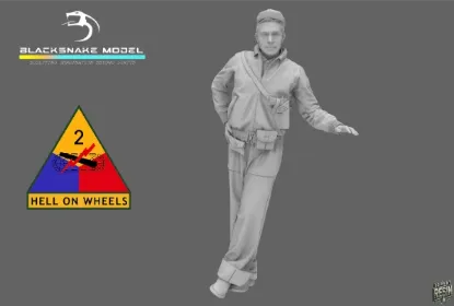 Picture of 1/35 USA WW2 35-CREW-06 - BlackSnake 35-CREW-06
