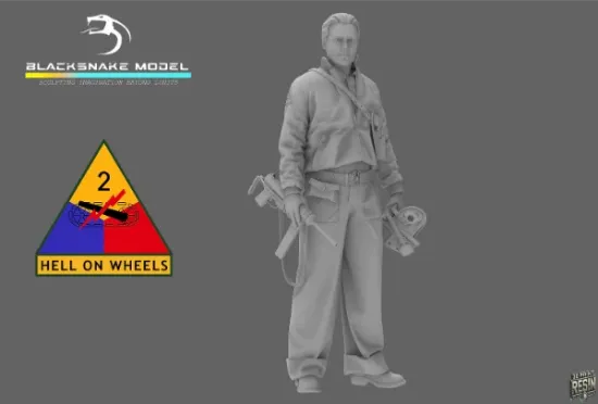 Picture of 1/35 USA WW2 35-CREW-08 - BlackSnake 35-CREW-08