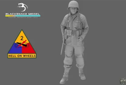 Picture of 1/35 USA WW2 35-2ND-01 - BlackSnake 35-2ND-01