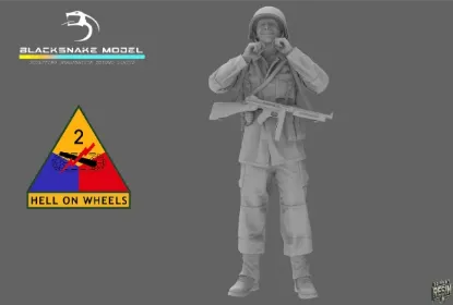 Picture of 1/35 USA WW2 35-2ND-02 - BlackSnake 35-2ND-02