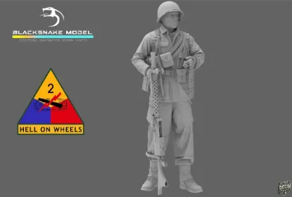 Picture of 1/35 USA WW2 35-2ND-03 - BlackSnake 35-2ND-03