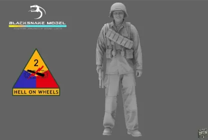 Picture of 1/35 USA WW2 35-2ND-06 - BlackSnake 35-2ND-06