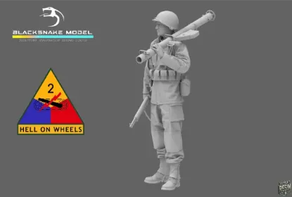 Picture of 1/35 USA WW2 35-2ND-07 - BlackSnake 35-2ND-07