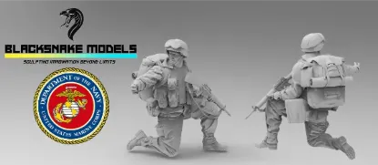 Picture of 1/35 USA IRACK 35-USMC-07 - BlackSnake 35-USMC-07