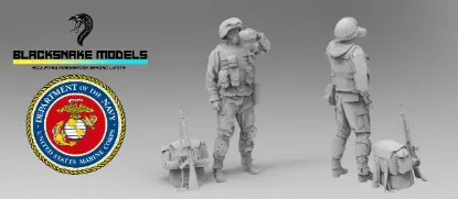 Picture of 1/35 USA IRACK 35-USMC-09 - BlackSnake 35-USMC-09