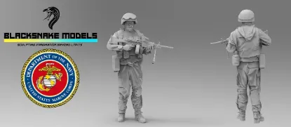 Picture of 1/35 USA IRACK 35-USMC-12 - BlackSnake 35-USMC-12