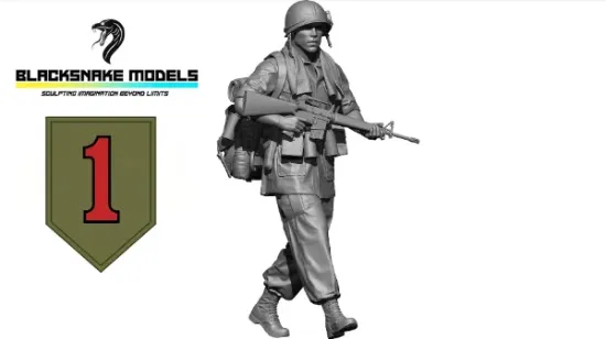 Picture of 1/35 VIETNAM USA 35-BRO-04 - BlackSnake 35-BRO-04