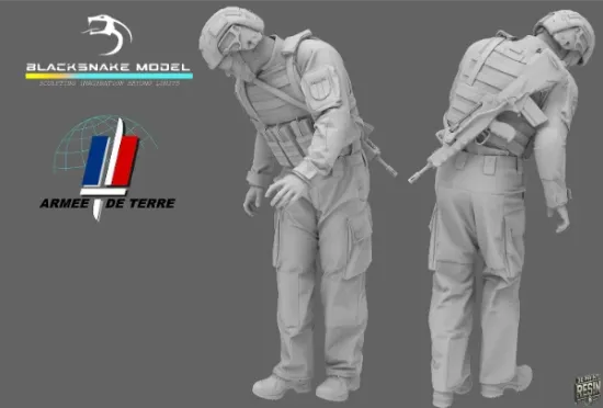 Picture of 1/35 FRENCH SOLDIER 4 35-FR-04 - BlackSnake 35-FR-04
